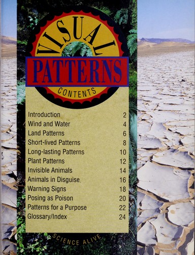 Cover for Nature's shapes and patterns