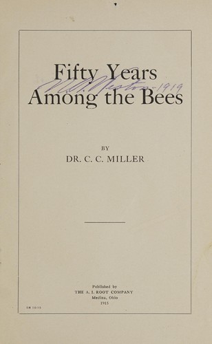 Cover for Fifty years among the bees