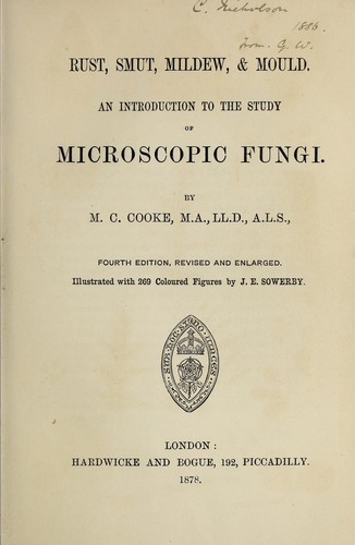Cover for Rust, smut, mildew, & mould