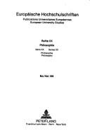 Cover for Rationalität contra Finalität
