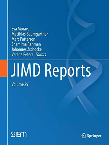 Cover for JIMD Reports, Volume 29