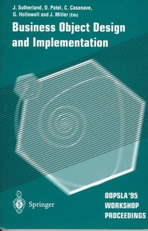Cover for Business Object Design and Implementation