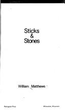 Cover for Sticks & stones
