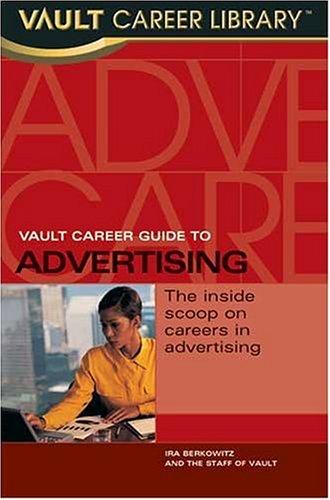 Cover for Vault career guide to advertising