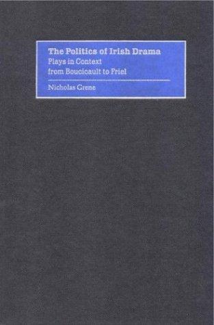 Cover for The Politics of Irish Drama