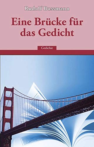 Cover for Eine Brücke für das Gedicht