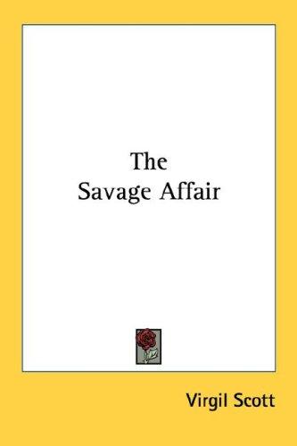 Cover for The Savage Affair