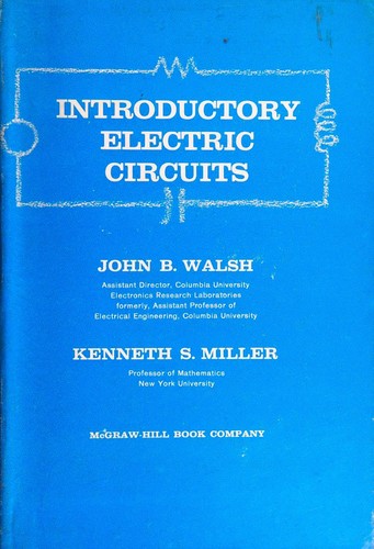 Cover for Introductory electric circuits