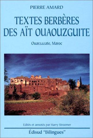 Cover for Textes berbères des Aït Ouaouzguite 