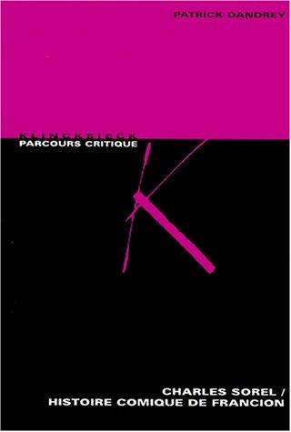 Cover for Charles Sorel, Histoire comique de Francion