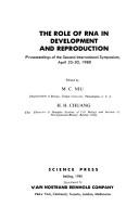Cover for The Role of RNA in development and reproduction