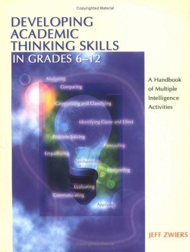 Cover for Developing Academic Thinking Skills in Grades 6-12