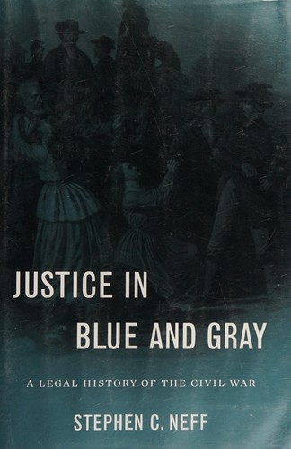 Cover for Justice in blue and gray