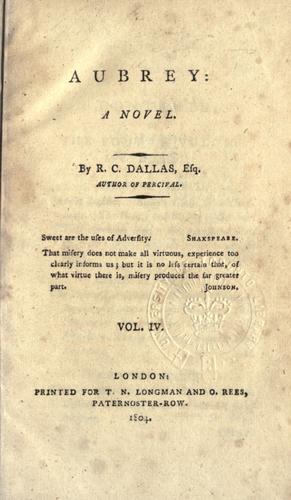 Cover for Aubrey