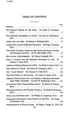 Cover for University Lectures Delivered by Members of the Faculty in the Free Public Lecture Course