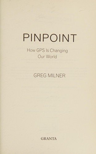Cover for Pinpoint