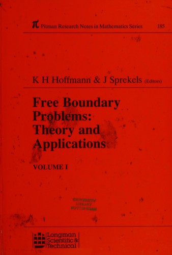 Cover for Free boundary problems