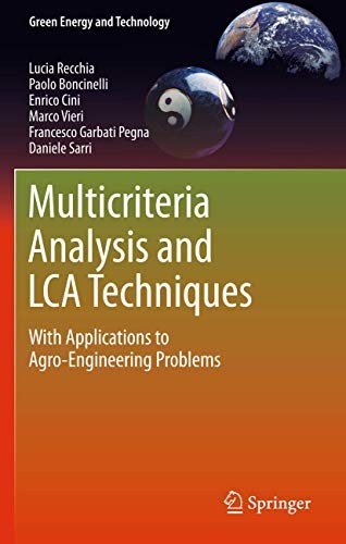 Cover for Multicriteria Analysis and LCA Techniques
