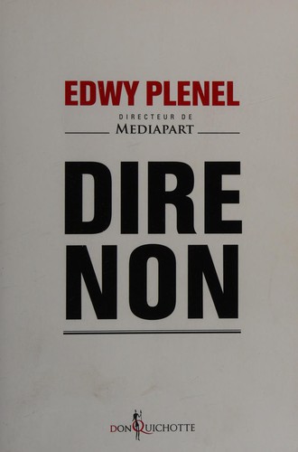 Cover for Dire non