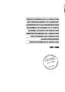 Cover for Economic Accounts for Agriculture, 1981-1986 (Eurostat : Theme 5 : Series C)