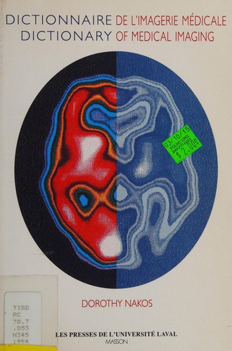 Cover for Dictionnaire de l'imagerie médicale =