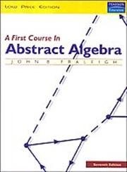 Cover for A First Course in Abstract Algebra [Seventh 7th Edition]
