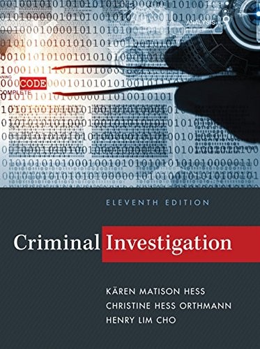 Cover for Criminal Investigation