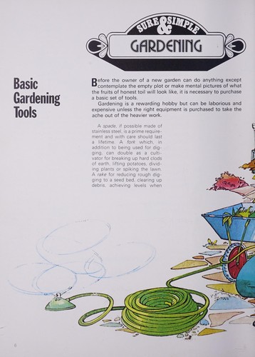 Cover for Sure & simple gardening