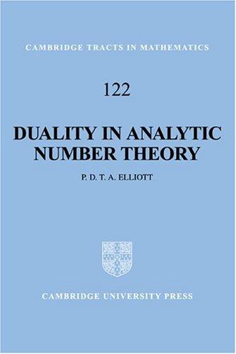 Cover for Duality in analytic number theory