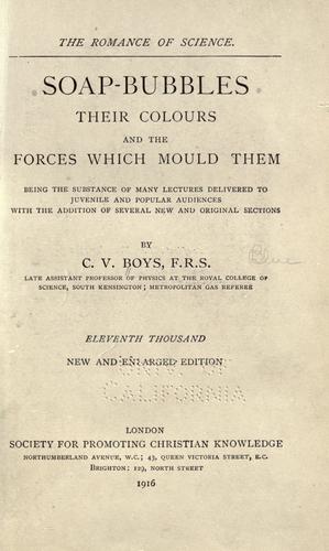 Cover for Soap bubles