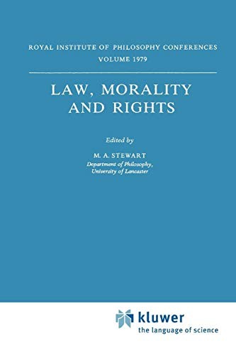 Cover for Law, Morality and Rights