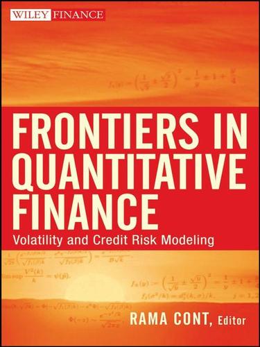 Cover for Frontiers in Quantitative Finance