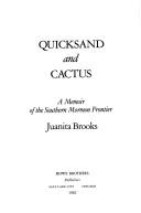Cover for Quicksand and cactus