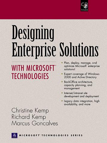 Cover for Designing Enterprise Solutions with Microsoft Technologies