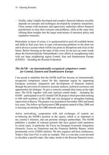 Cover for Current trends in the Russian financial system