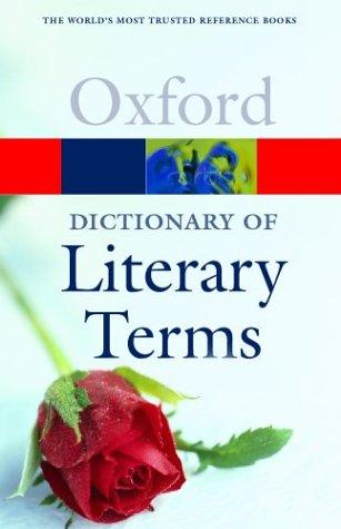 Cover for The concise Oxford dictionary of literary terms