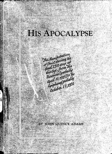 Cover for His Apocalypse