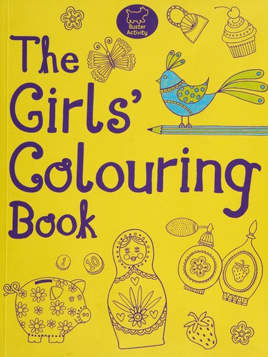 Cover for Girls' Colouring Book