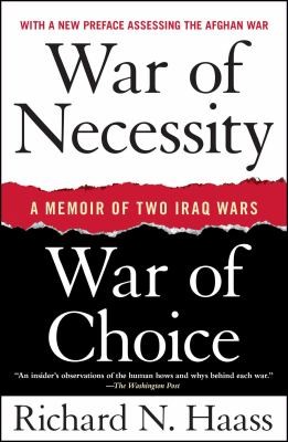 Cover for War of Necessity, War of Choice