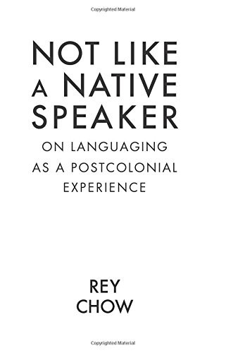 Cover for Not Like a Native Speaker