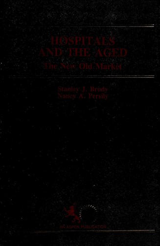 Cover for Hospitals and the aged