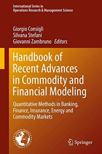 Cover for Handbook of Recent Advances in Commodity and Financial Modeling