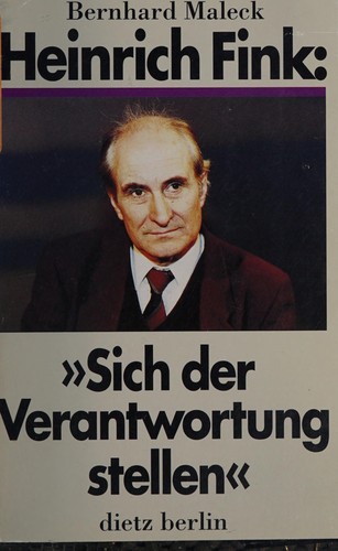 Cover for Heinrich Fink