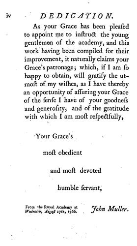 Cover for A treatise containing the elementary part of fortification, regular and irregular.