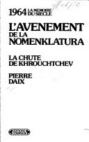 Cover for Avènement de la Nomenklatura- 1964