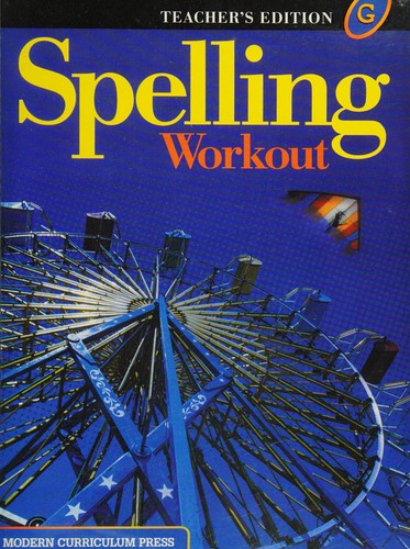 Cover for Spelling Workout