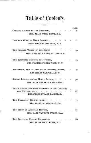 Cover for Papers Read Before the Association for the Advancement of Women
