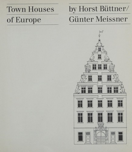Cover for Town Houses of Europe