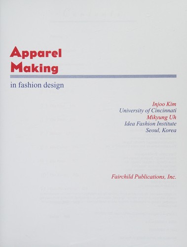 Cover for Apparel making in fashion design