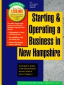 Cover for Starting and Operating a Business in New Hampshire